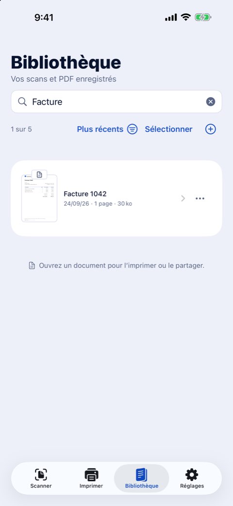 Recherche dans la bibliothèque Papiruno d’un mot présent dans les documents