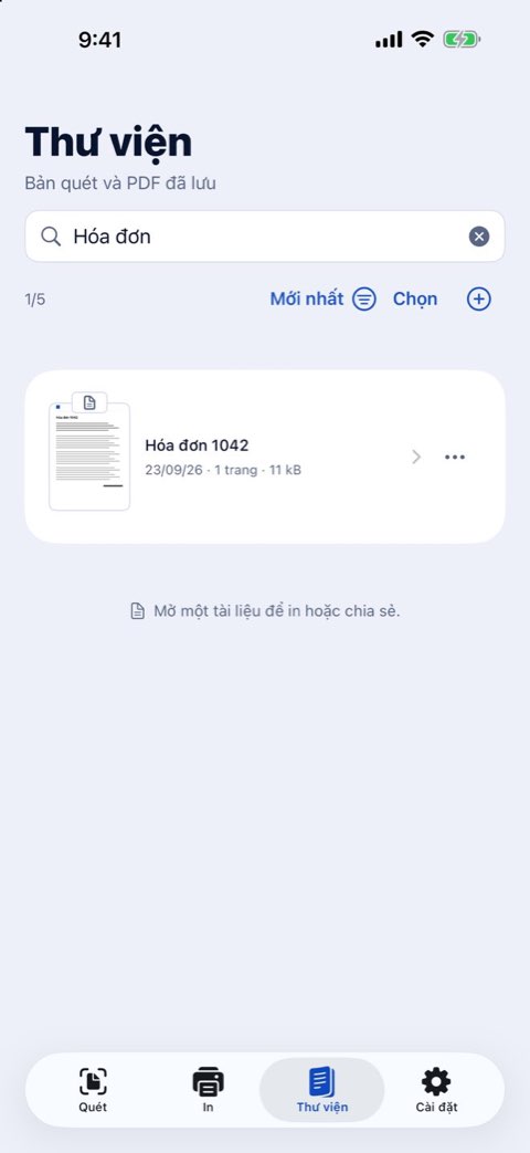 Tìm trong thư viện Papiruno bằng một từ bên trong tài liệu
